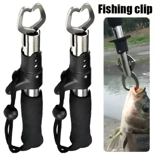 Gripper de Peixe em Aço Inoxidável 24cm com Cabo EVA Antiderrapante
