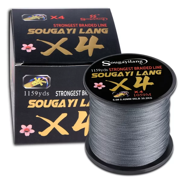 Fio Multifilamento Sougayilang 4X 100/300m (66LB) - Image 11