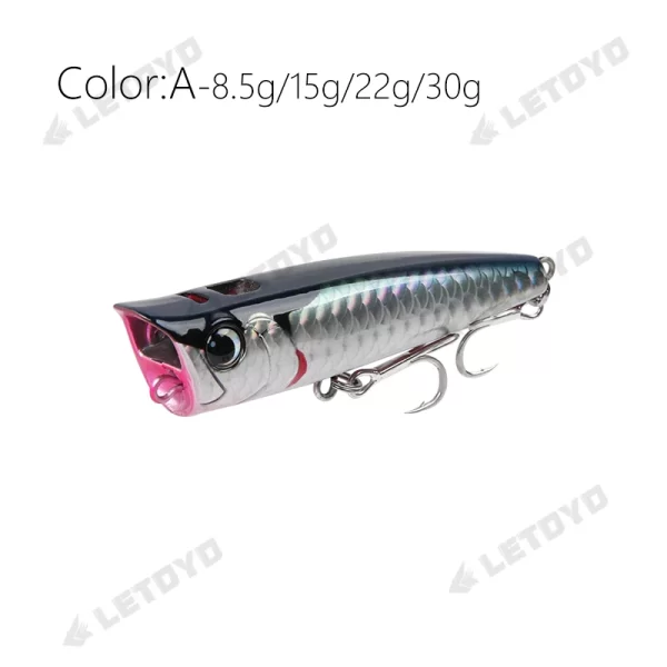 Amostra Flutuante Popper LETOYO 8.5g–30g para Predadores - Image 13