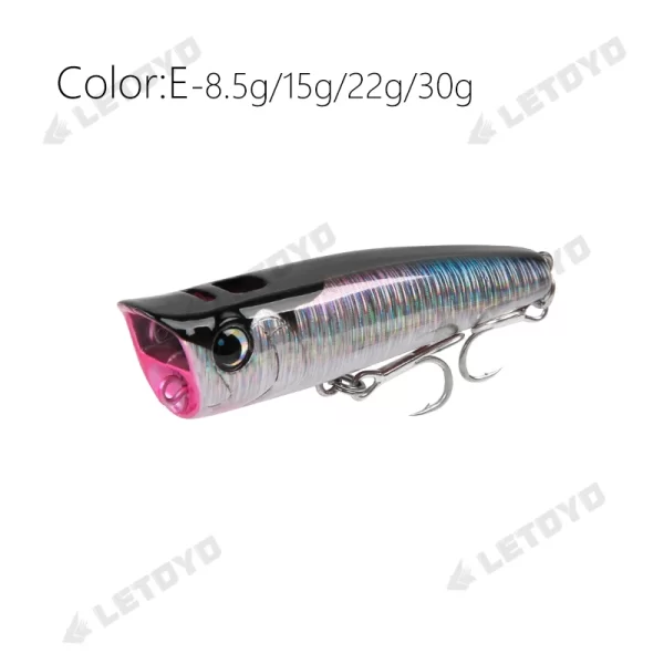 Amostra Flutuante Popper LETOYO 8.5g–30g para Predadores - Image 9