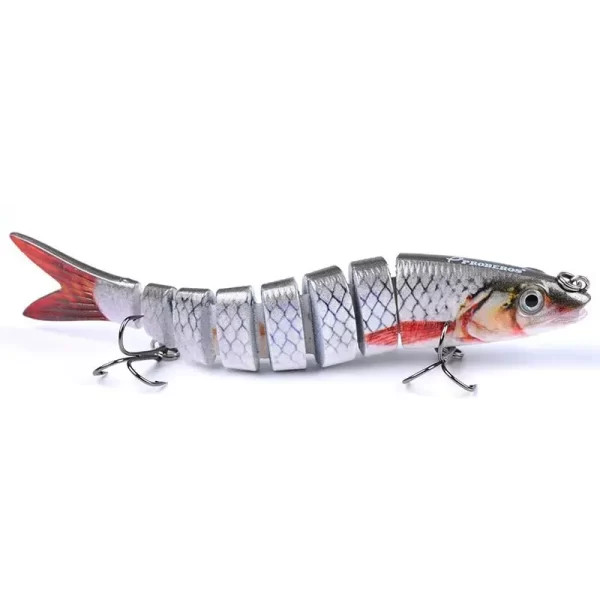 Conjunto de Amostras Articuladas Swimbait 8 Segmentos 135mm 19g (3 Unidades) - Image 4