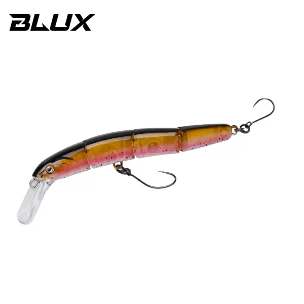 Amostra Jerkbait Articulado de Afundamento Lento 70mm 4g para Truta e Água Doce - Image 14