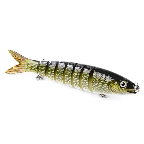 Conjunto de Amostras Articuladas Swimbait 8 Segmentos 135mm 19g (3 Unidades) - Image 3