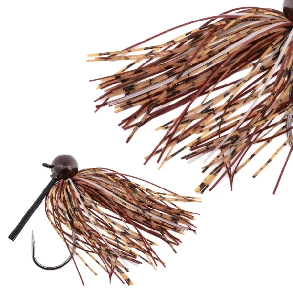 Conjunto 5 Jigs com Cabeça Football e Saia de Silicone 7g a 21g - Image 4