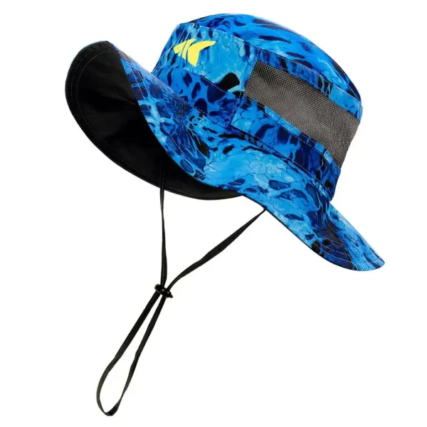 Chapéu de Pesca KastKing com Proteção Solar SPF 50, Respirável, com Aba Larga - Image 7