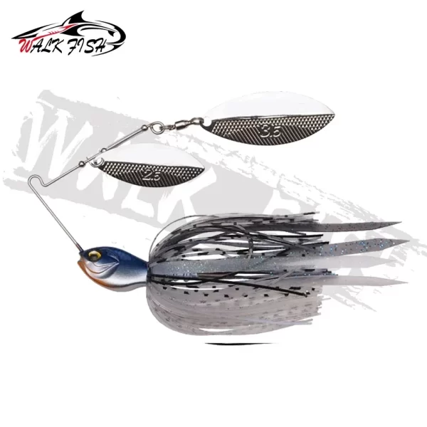 Amostra Spinnerbait 18g WALK FISH com Lâmina Metálica - Image 3
