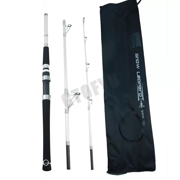 Cana Jigging Trolling GTOFYU Super Rígida 1.8M–2.28M 20kg 3 Secções em Carbono - Image 5