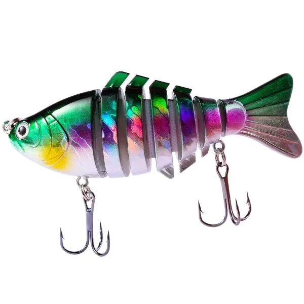 Conjunto 5 Amostras Articuladas Swimbait Sougayilang 10cm 16g - Image 10