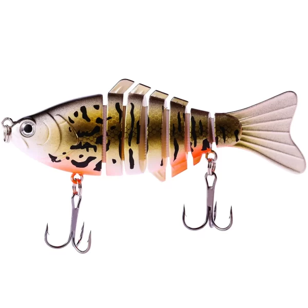 Conjunto 5 Amostras Articuladas Swimbait Sougayilang 10cm 16g - Image 8
