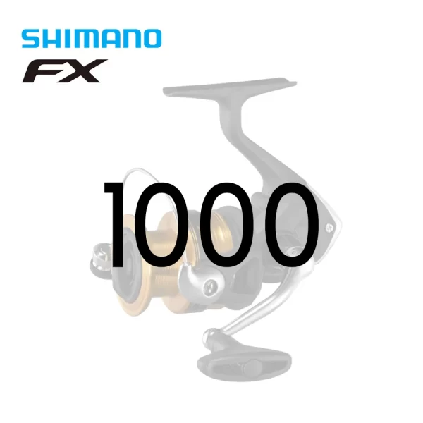 Carreto SHIMANO FX Spinning 1000–4000 com Carretel AR-C para Água Doce e Salgada - Image 6
