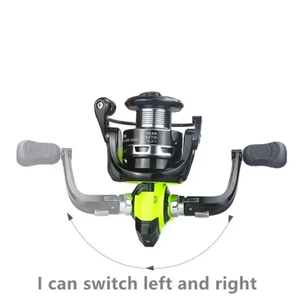 Carreto de Spinning DAIWA 2000-7000 com Bobine Metálica e Drag de 15kg - Image 4