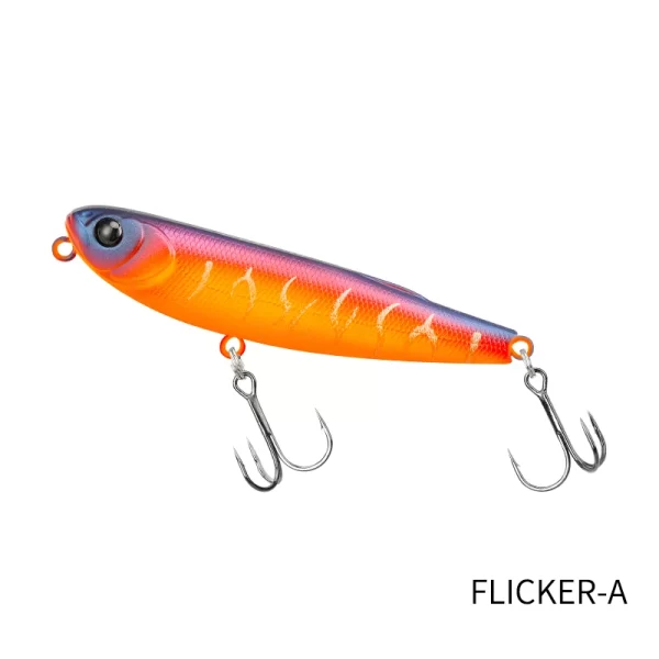 Amostra Flutuante Pencil TSURINOYA FLICKER 70F 8.4g com Ação Z Dog para Predadores - Image 8