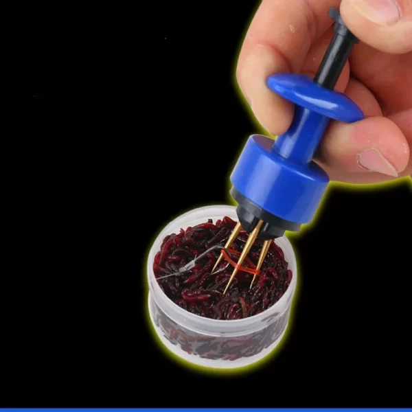 Clip de Isco Vermelho para Minhocas e Larvas com Elástico - Image 6