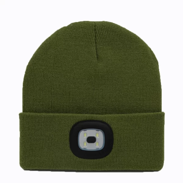 Gorro de Malha com Luz LED Integrada - Image 8