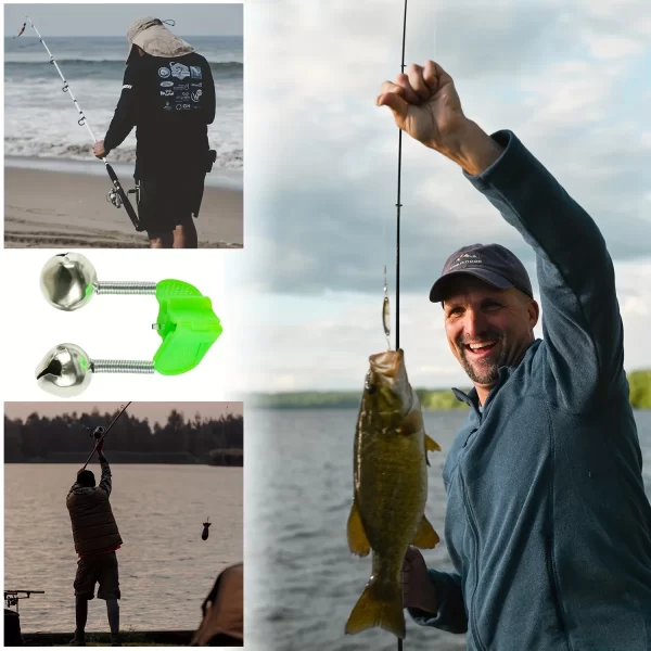 Conjunto de Guizos com Clip para Cana de Pesca (10 ou 50 Unidades) - Image 6