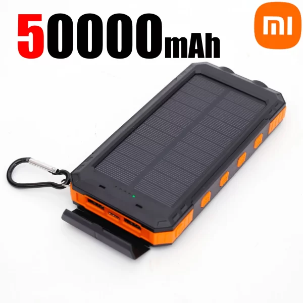 Power Bank Solar Xiaomi 200000mAh com Lanterna LED - Image 7