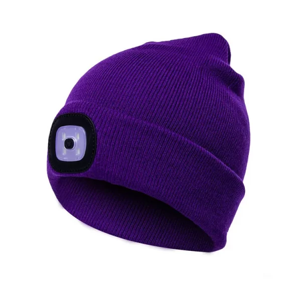 Gorro de Malha com Luz LED Integrada - Image 16