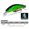 Amostra Sinking Jerkbait 6g 6cm de Lançamento Longo com Anzóis 8# - Image 2