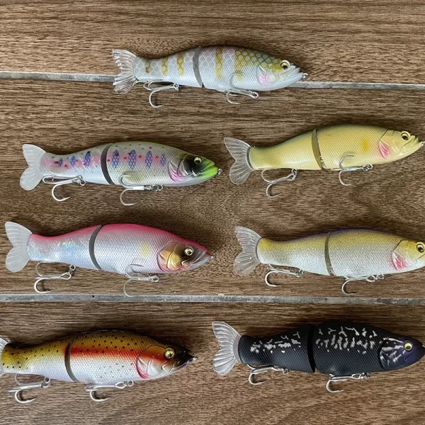 Amostra Articulada Swimbait 135mm 31g de Afundamento Lento - Image 6