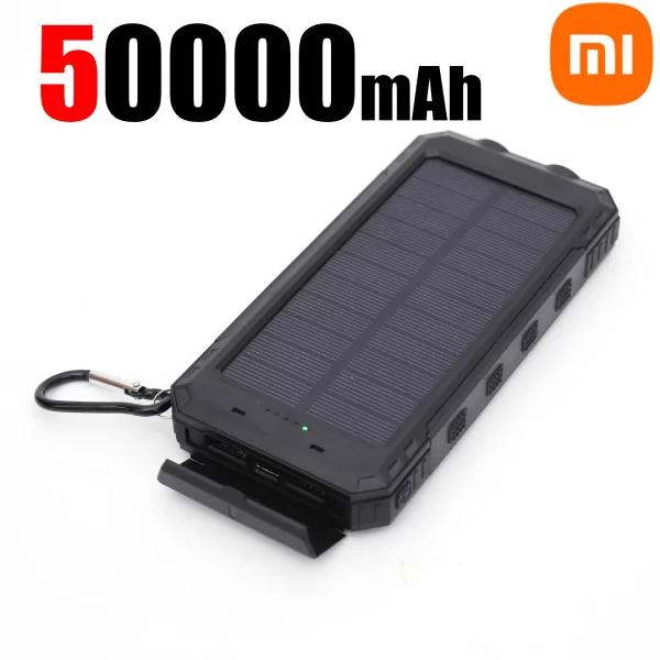 Power Bank Solar Xiaomi 200000mAh com Lanterna LED - Image 13