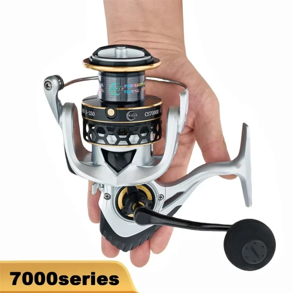 Carreto Spinning MBLN Série 2000-12000 Corpo Reforçado Drag 25kg - Image 15