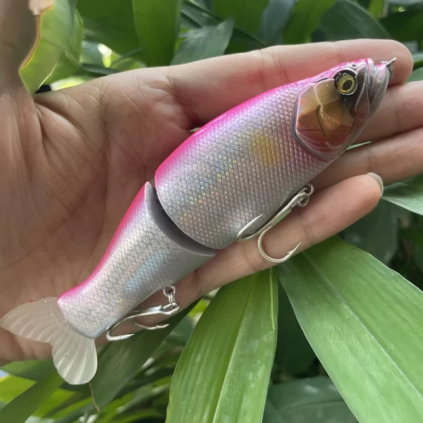 Amostra Articulada Swimbait 135mm 31g de Afundamento Lento - Image 10