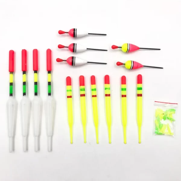 Conjunto 15 Bóias Verticais para Pesca no Mar com Borrachas de Fixação - Image 3