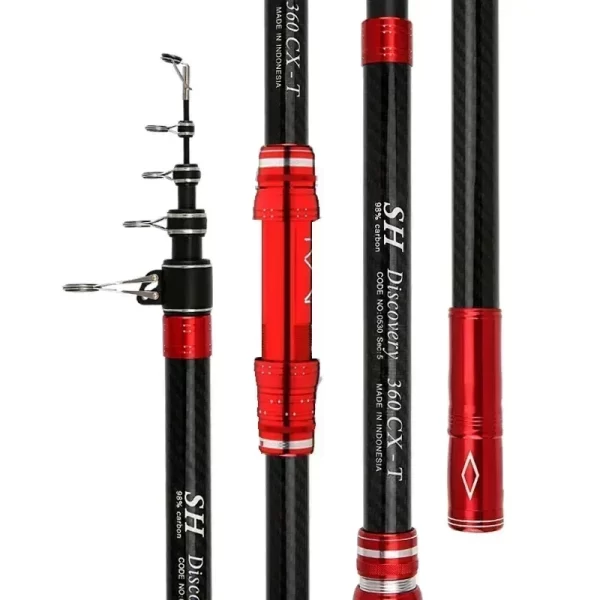 Cana Telescópica de Lançamento GTOFYU 2.7m-4.5m em Carbono para Surfcasting 10–300g - Image 7