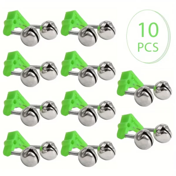 Conjunto de Guizos com Clip para Cana de Pesca (10 ou 50 Unidades) - Image 7