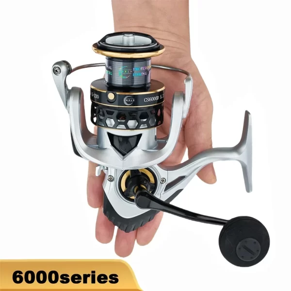 Carreto Spinning MBLN Série 2000-12000 Corpo Reforçado Drag 25kg - Image 14