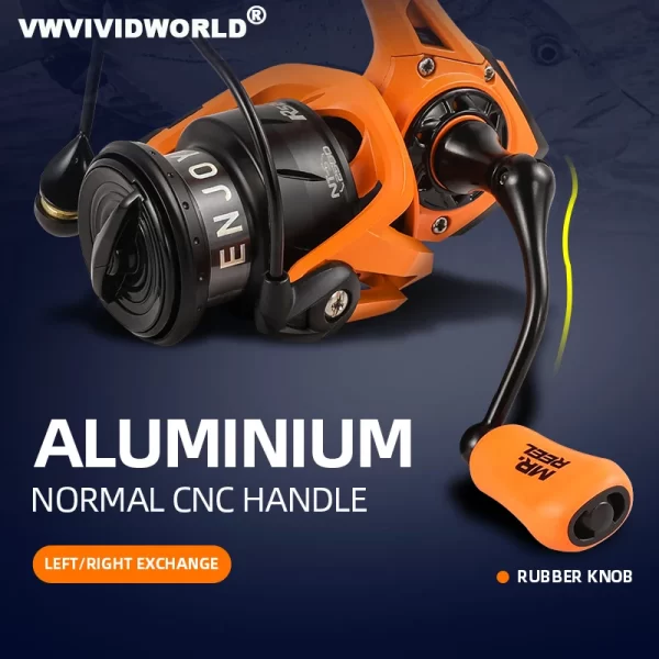 Carreto de Spinning VWVIVIDWORLD NTS2 com Bobine Rasa e Drag 6kg - Image 3
