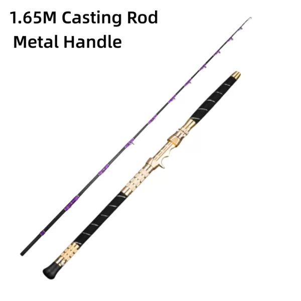 Cana de Jigging Mavllos Cruise 1.65m 500-1000g Spinning ou Casting - Image 6
