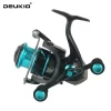 Carreto DEUKIO DH Spinning 5.6:1 com Drag 6kg e Manivela Metálica CNC