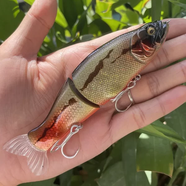 Amostra Articulada Swimbait 135mm 31g de Afundamento Lento - Image 14