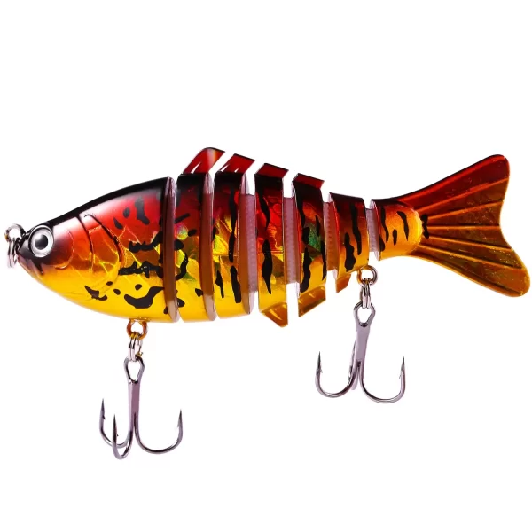 Conjunto 5 Amostras Articuladas Swimbait Sougayilang 10cm 16g - Image 9