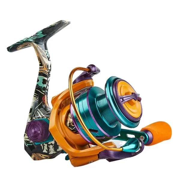 Carreto Spinning BILLINGS HA 1000-6000 com Bobine Metálica e Drag Máx. 10kg - Image 2