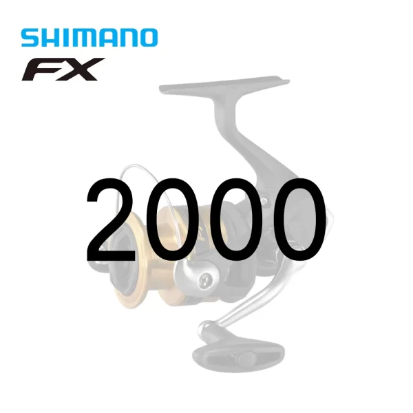 Carreto SHIMANO FX Spinning 1000–4000 com Carretel AR-C para Água Doce e Salgada - Image 8