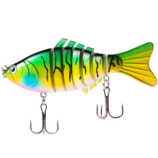 Conjunto 5 Amostras Articuladas Swimbait Sougayilang 10cm 16g - Image 7
