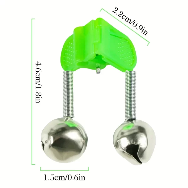 Conjunto de Guizos com Clip para Cana de Pesca (10 ou 50 Unidades) - Image 3