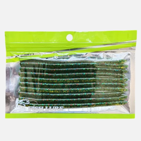 Amostras Soft Minhoca 13,5cm 3,8g para Truta, Achigã e outros Predadores - Image 10