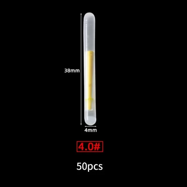 Conjunto de 50 Boias Luminosas Fluorescentes 2.2mm a 4.5mm para Pesca Noturna - Image 10