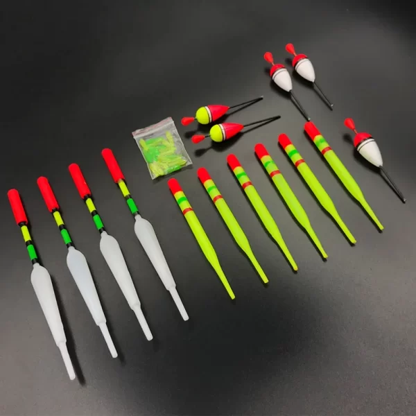 Conjunto 15 Bóias Verticais para Pesca no Mar com Borrachas de Fixação - Image 4