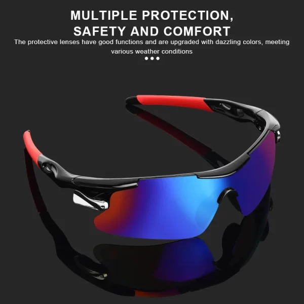 Óculos de Sol RIDERACE com Lentes UV400 para Proteção na Pesca - Image 5