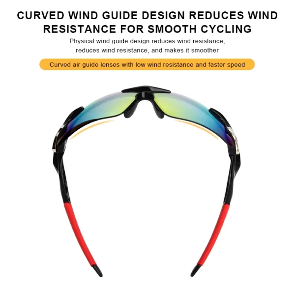 Óculos de Sol RIDERACE com Lentes UV400 para Proteção na Pesca - Image 4
