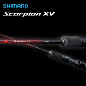 Cana SHIMANO Scorpion XV Spinning/Casting Portátil 2 Secções 1.22m–1.98m