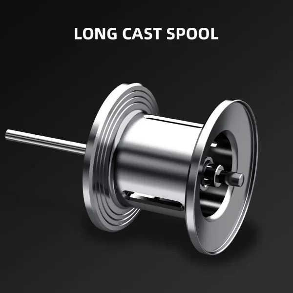 Carreto Casting KastKing Royale MegaTron 7.2:1 com Drag de 8kg e Bobina de Longo Alcance - Image 4