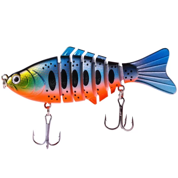 Conjunto 5 Amostras Articuladas Swimbait Sougayilang 10cm 16g - Image 11