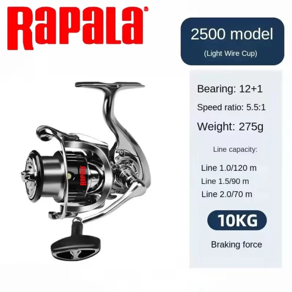 Carreto Spinning Rapala STELLA SW Alta Performance 1000–7000, Drag 20kg - Image 8