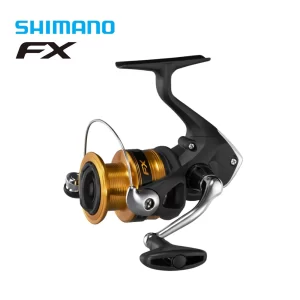 Carreto SHIMANO FX Spinning 1000–4000 com Carretel AR-C para Água Doce e Salgada