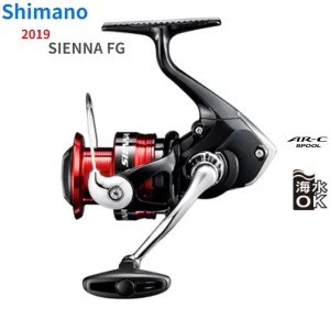 Carreto SHIMANO SIENNA FG 2019 500 a 4000 Drag Suave com Anti-Retorno Instantâneo